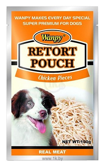 Фотографии Wanpy Dog Chiken Pieces pauch (0.15 кг) 1 шт.