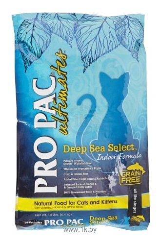 Фотографии Pro Pac (6 кг) Ultimates Cat Deep Sea Select Whitefish & Peas