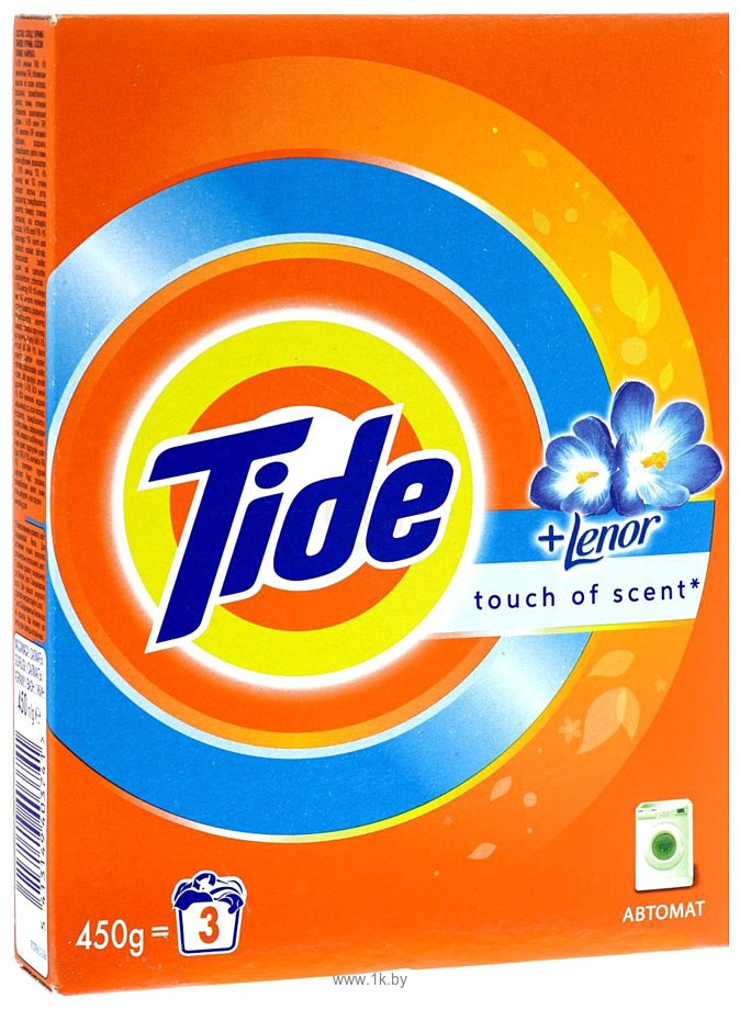 Фотографии Tide Lenor Touch of Scent (0.45 кг)