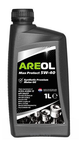 Фотографии Areol Max Protect 5W-40 1л