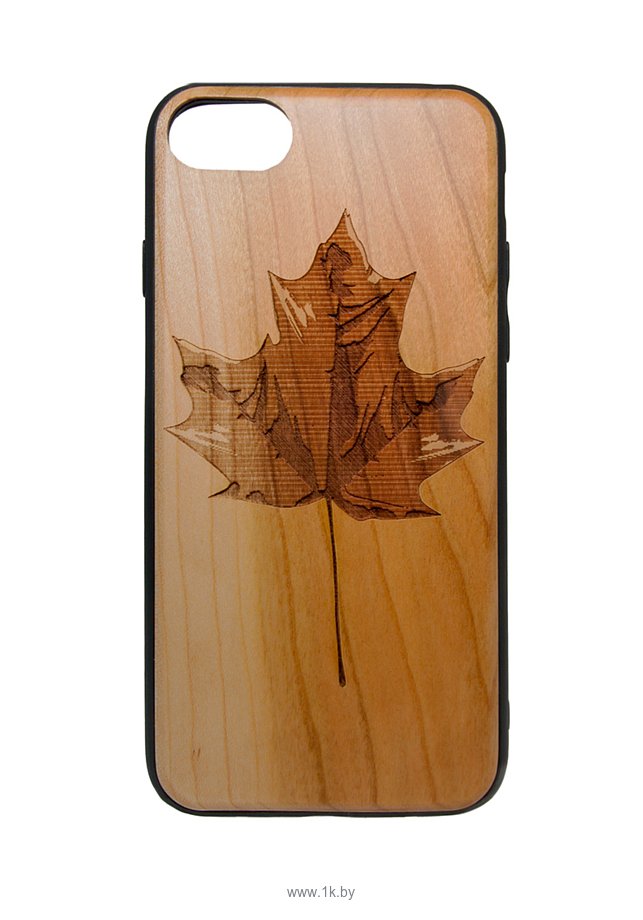 Фотографии Case Wood для Apple iPhone 7/8 (черешня, клен)