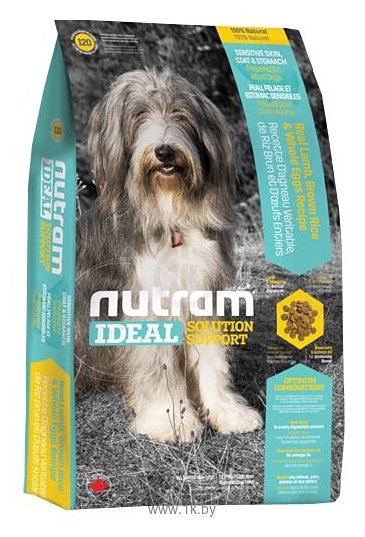Фотографии Nutram I20 Для собак с проблемами кожи, желудка (20 кг)