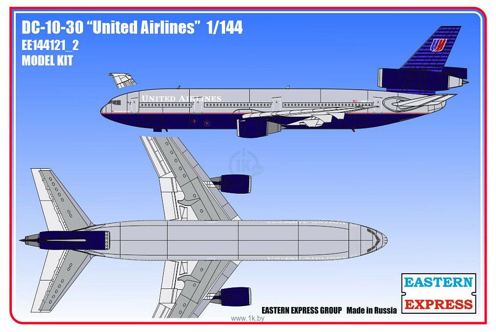 Фотографии Eastern Express Авиалайнер DC-10-30 United Airlines EE144121-2