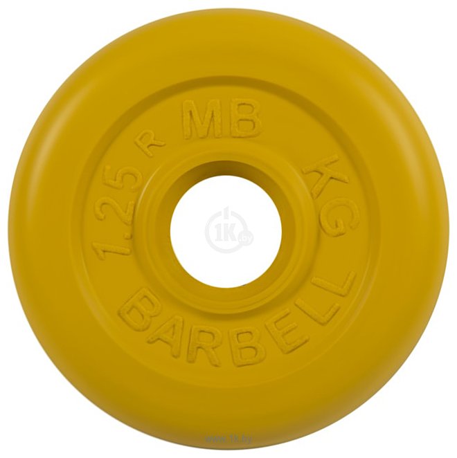 Фотографии MB Barbell Стандарт 31 мм (1x1.25 кг, желтый)