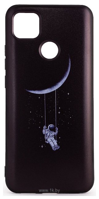 Фотографии Case Print для Xiaomi Redmi 9С (астронавт на луне)