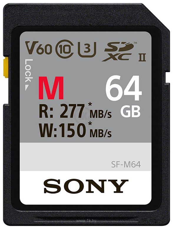 Фотографии Sony SF-M Tough SDXC SF-M64/T2 64GB