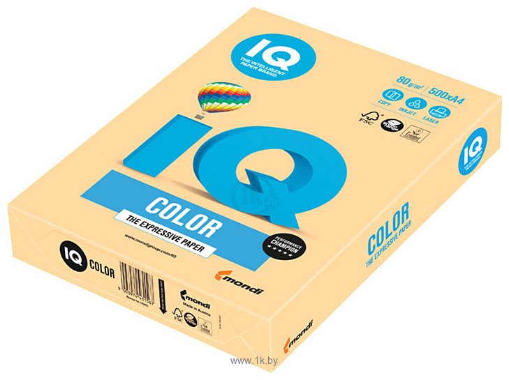 Фотографии IQ Color Mix Pastel RB01 A4 (ассорти, 80 г/м2, 250 л)