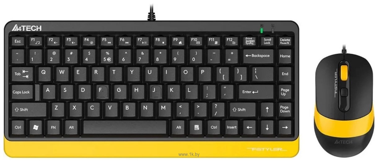 Фотографии A4Tech Fstyler F1110 Black/Yellow