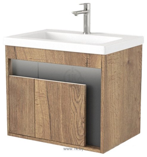 Фотографии Дабер 016 Тобага/Эридан/Артвин 60 Т14.6Т.0.22_light (с подсветкой, дуб галифакс/серый)