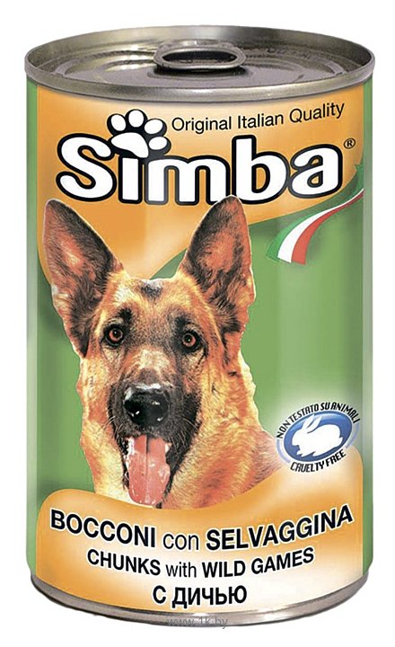Фотографии Simba Консервы Кусочки для собак Дичь (0.415 кг) 1 шт.