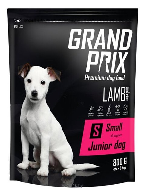 Фотографии GRAND PRIX (0.8 кг) Small Junior ягненок