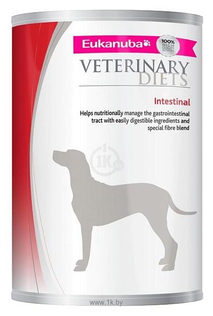 Фотографии Eukanuba Veterinary Diets Intestinal For Dogs Can (0.4 кг) 1 шт.