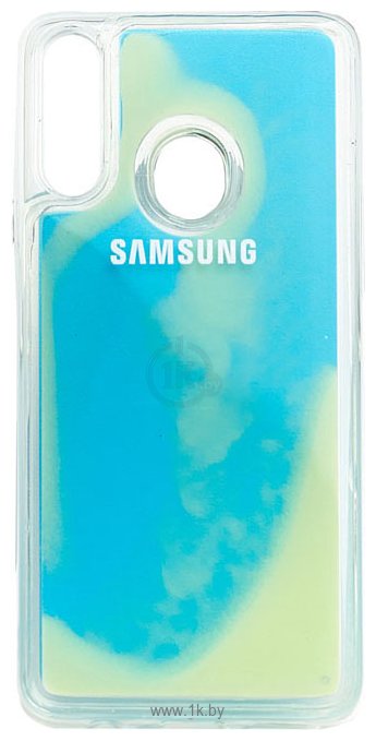 Фотографии EXPERTS Neon Sand Tpu для Samsung Galaxy A20S (синий)