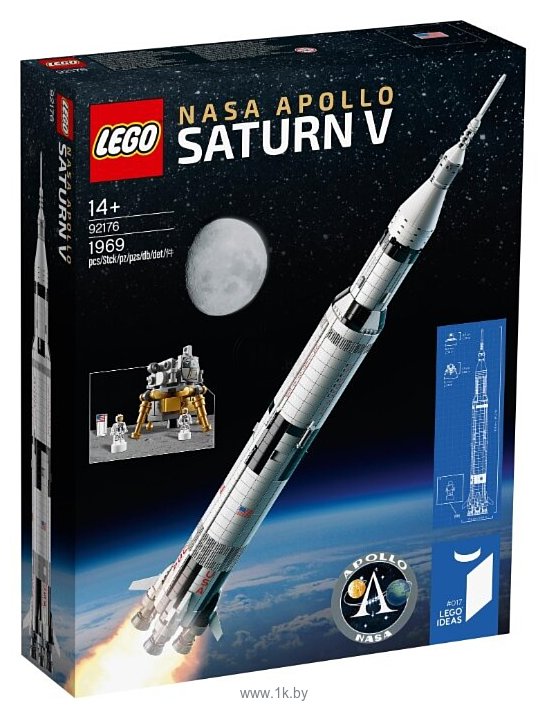 Фотографии LEGO Ideas 92176 Ракетно-космическая система НАСА Сатурн-5-Аполлон