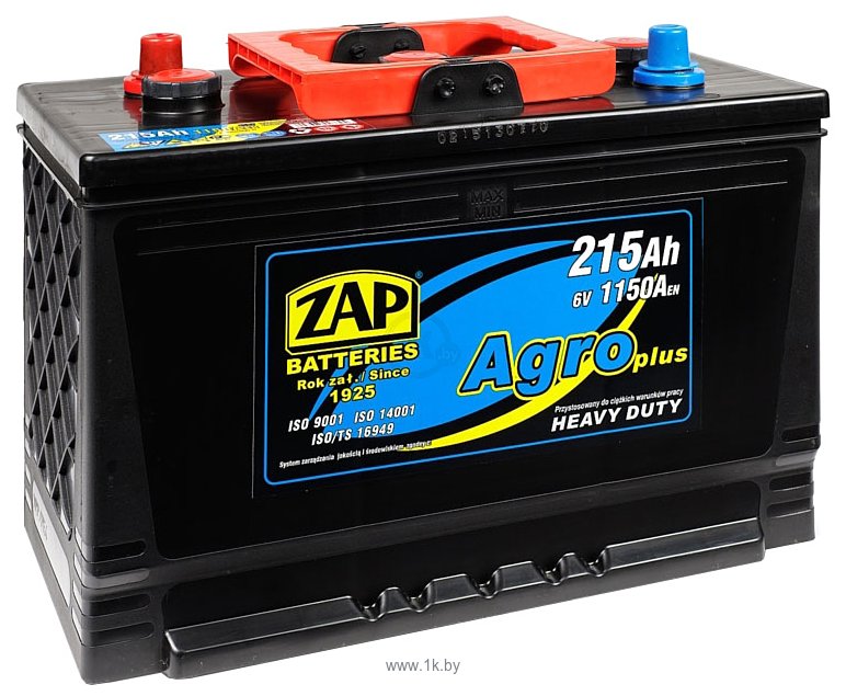 Фотографии ZAP Agro Heavy Duty 215 17 (215Ah)
