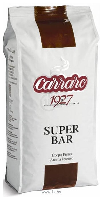 Фотографии Carraro Super Bar в зернах 1000 г