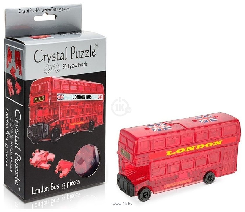 Фотографии Crystal Puzzle Лондонский автобус 90129