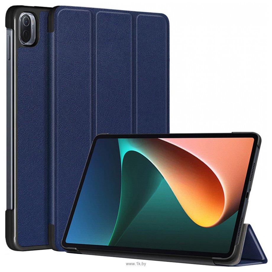 Фотографии JFK Smart Case для Xiaomi Mi Pad 5/Mi Pad 5 Pro (синий)