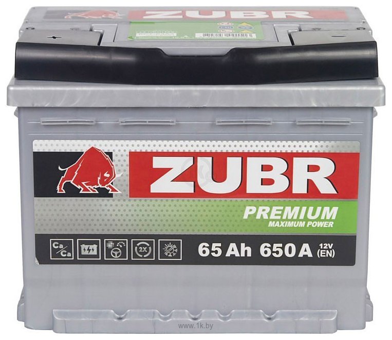 Фотографии Zubr 65 Ah ZUBR Premium L+