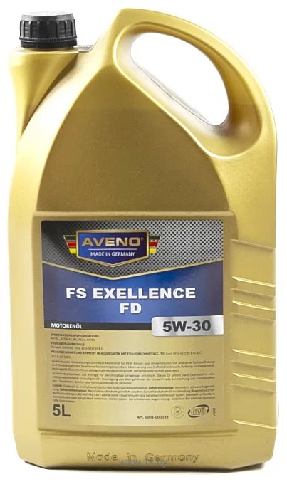 Фотографии Aveno FS Excellence FD 5W-30 5л