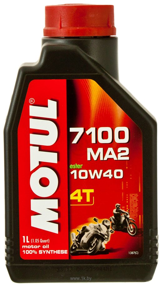 Фотографии Motul 7100 4T 10W-40 MA2 1л