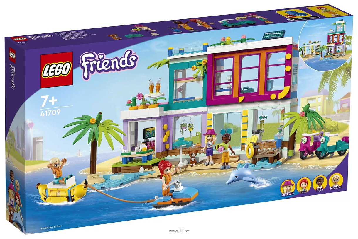 Фотографии LEGO Friends 41709 Пляжный дом для отдыха