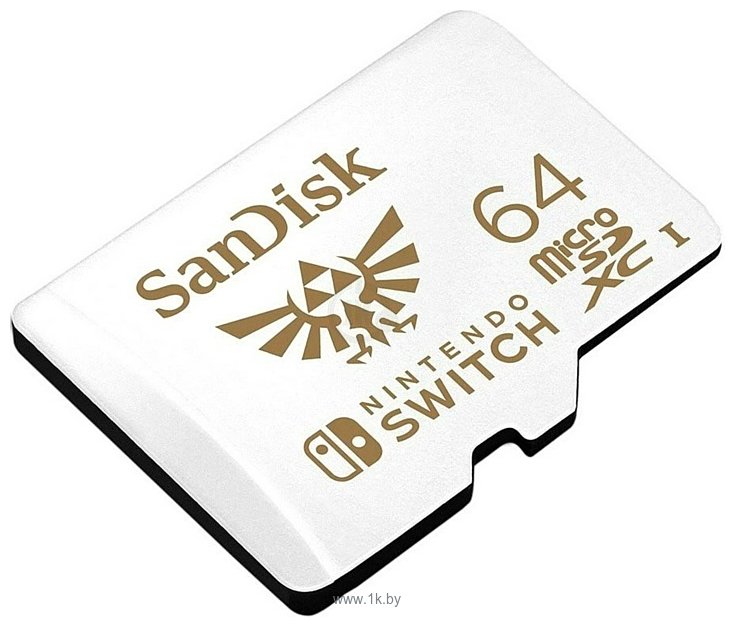 Фотографии SanDisk For Nintendo Switch microSDXC SDSQXAT-064G-GN3ZN 64GB