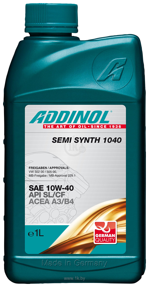 Фотографии Addinol Semi Synth 1040 10W-40 1л