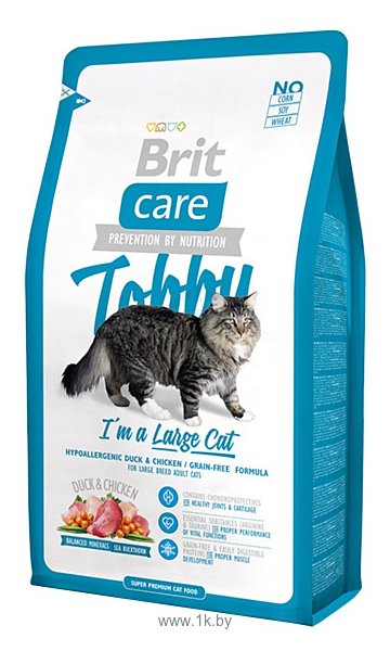 Фотографии Brit Care Tobby I'm a Large Cat (2 кг)