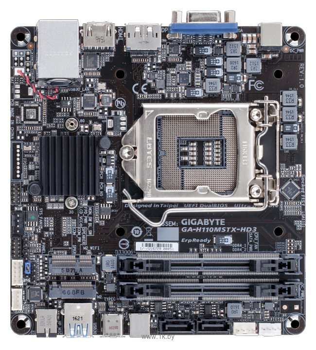 Фотографии GIGABYTE GA-H110MSTX-HD3 (rev. 1.0)