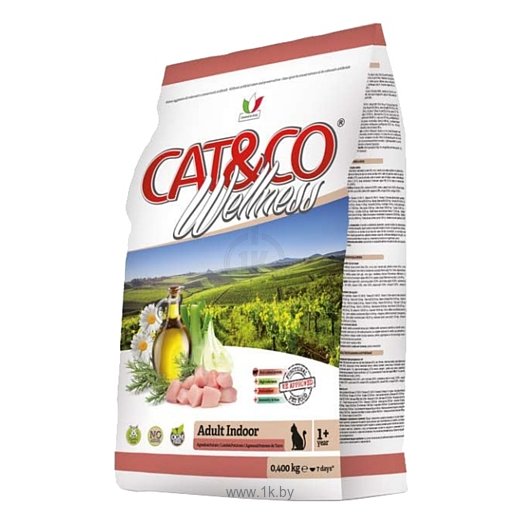 Фотографии Adragna (0.4 кг) Cat&Co Wellness Adult Indoor Lamb and Potatoes
