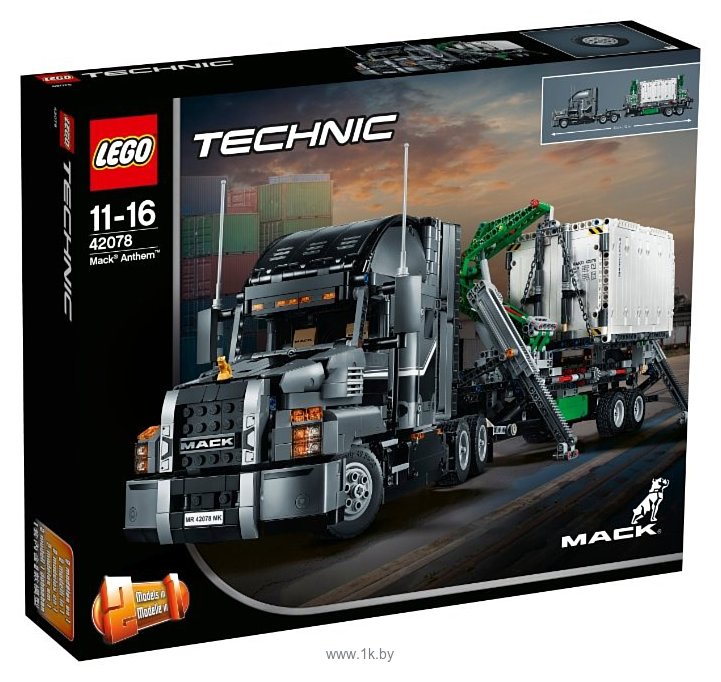 Фотографии LEGO Technic 42078 Грузовик MACK