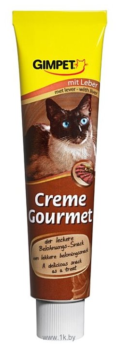 Фотографии GimPet Creme Gourmet со вкусом печени