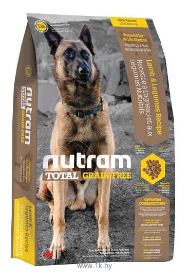 Фотографии Nutram (11.34 кг) T26 Ягненок и бобовые для собак
