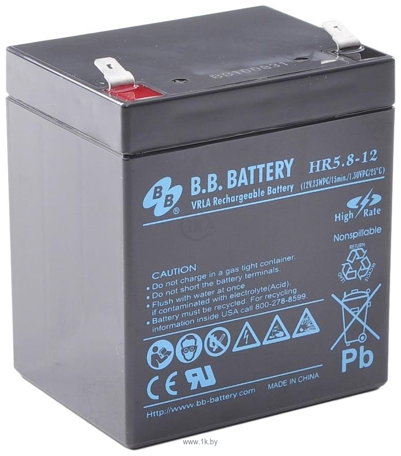 Фотографии B.B. Battery HR5.8-12 .3