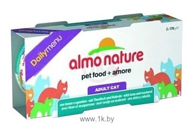 Фотографии Almo Nature DailyMenu Adult Cat Tuna and Mackerel (0.17 кг) 1 шт.