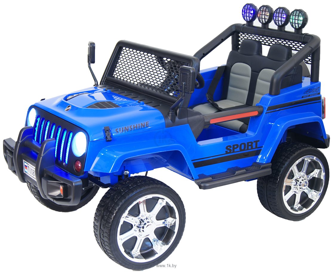 Фотографии RiverToys Jeep 4WD T008TT (синий)