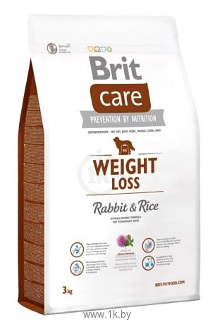 Фотографии Brit (3 кг) Care Weight Loss Rabbit & Rice