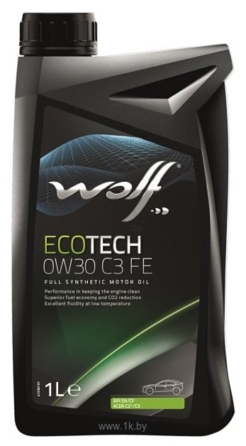 Фотографии Wolf EcoTech 0W30 C3 FE 1л