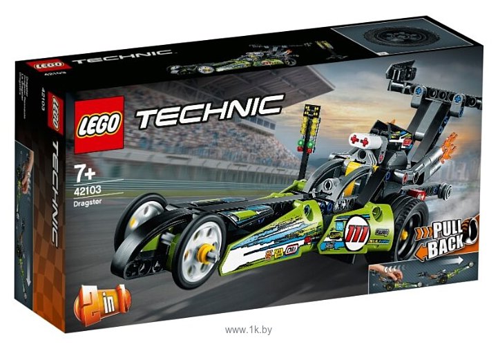 Фотографии LEGO Technic 42103 Драгстер