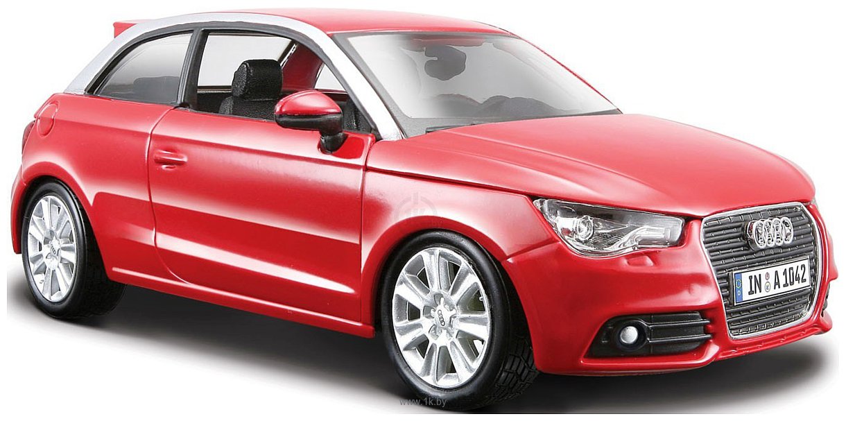 Фотографии Bburago Audi A1 1:24 18-22127 (красный)