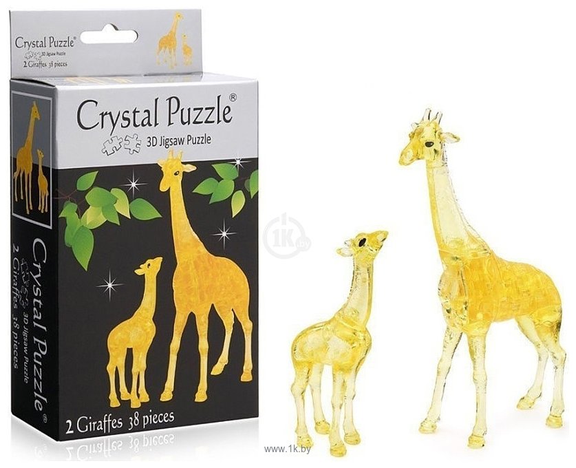 Фотографии Crystal Puzzle Два жирафа 90158