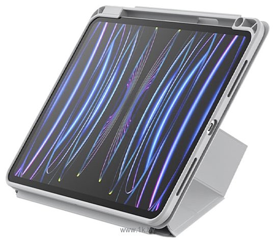 Фотографии Baseus Minimalist Series Magnetic Case для Apple iPad 10.2 (светло-серый)