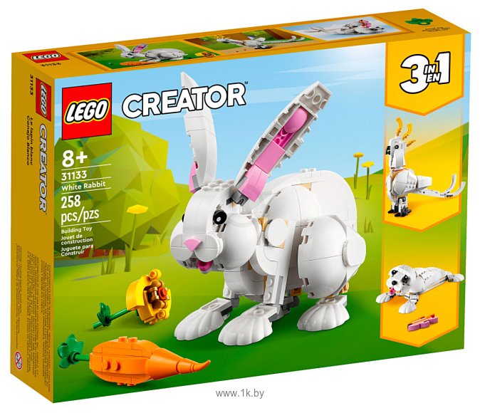 Фотографии LEGO Creator 31133 Белый кролик