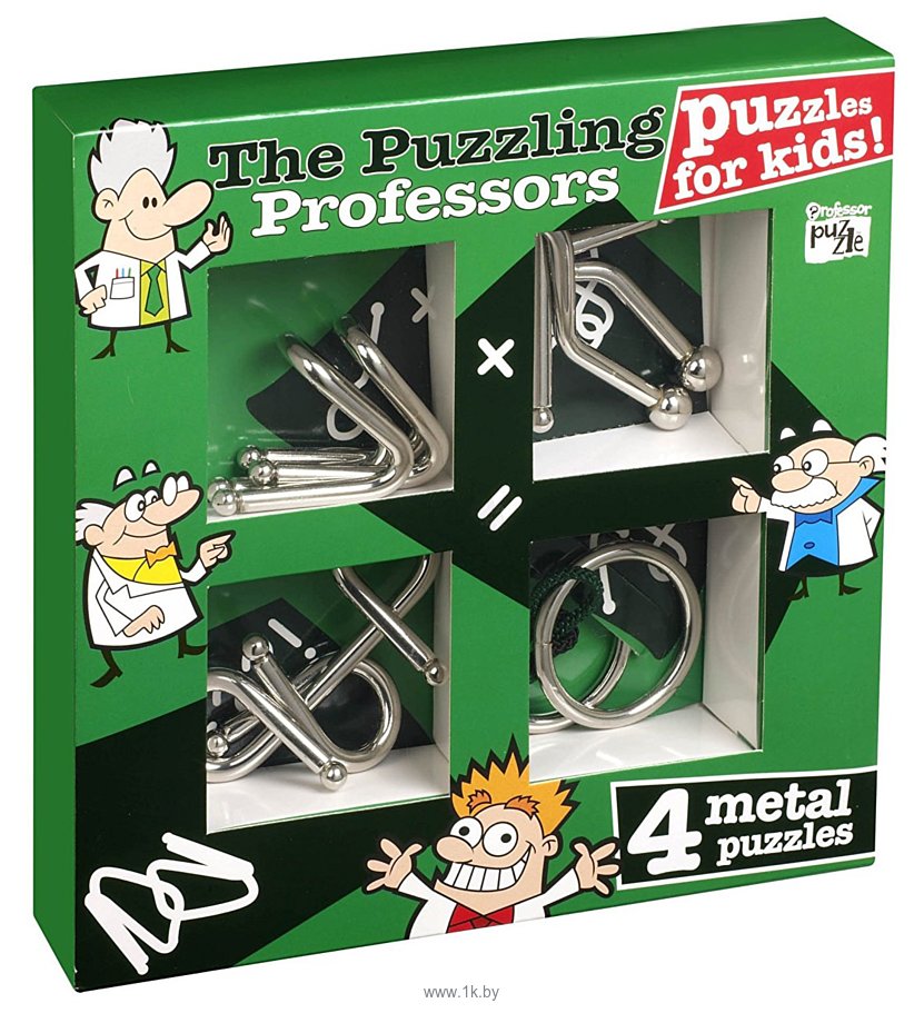 Фотографии Professor Puzzle Набор из 4 головоломок Малыши (Kids Range Set of 4)