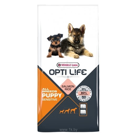 Фотографии Opti Life (12.5 кг) Sensitive Puppy