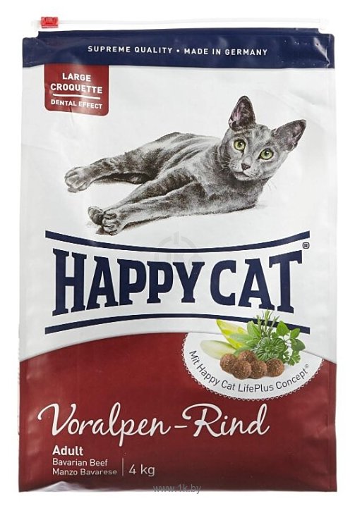 Фотографии Happy Cat Supreme Voralpen Rind (4 кг)