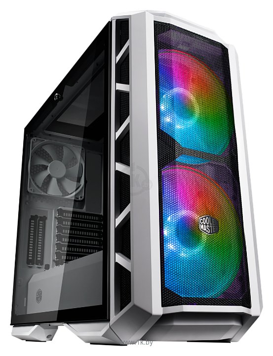 Фотографии Cooler Master MasterCase H500P Mesh ARGB (MCM-H500P-WGNN-S01) w/o PSU White