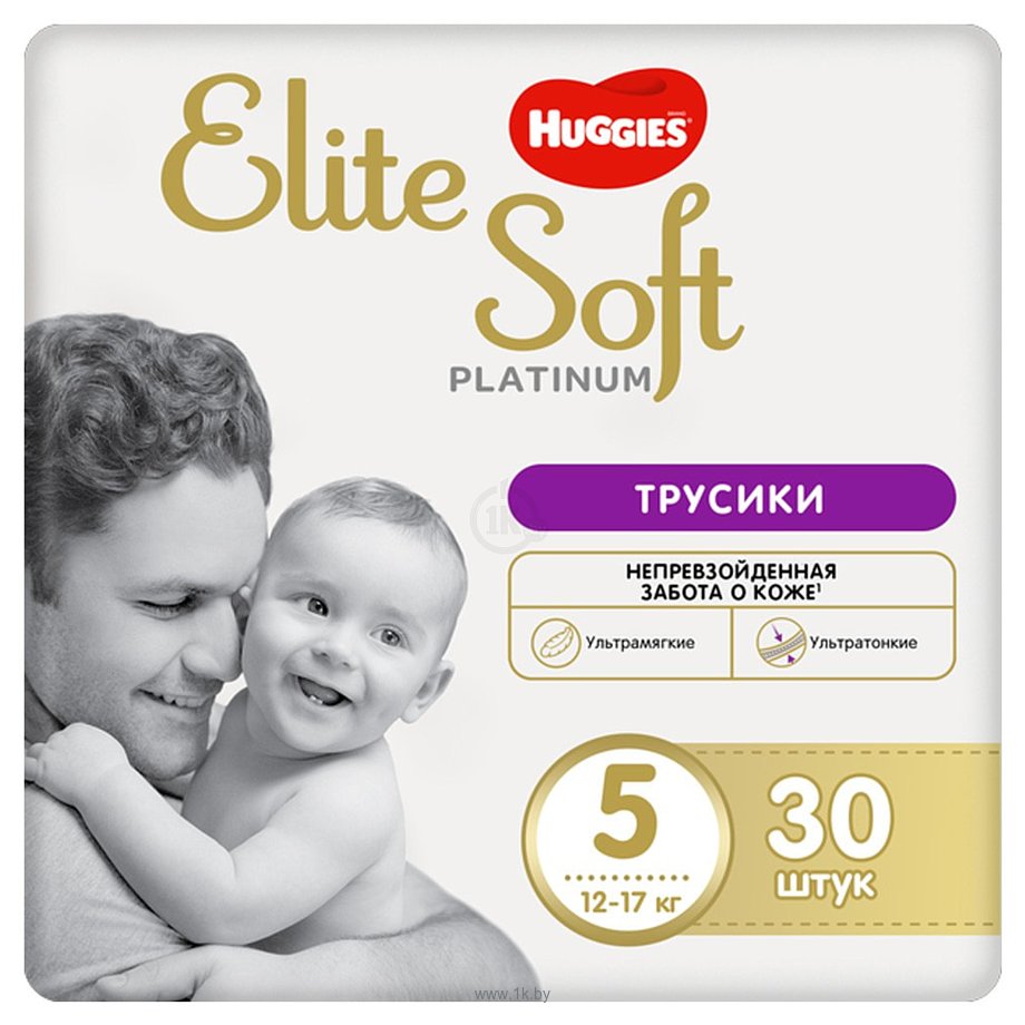 Фотографии Huggies Elite Soft Platinum Mega 5 (12-17 кг) 30 шт.