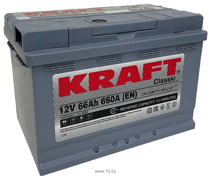 Фотографии KRAFT Classic 66 R+ (66Ah)